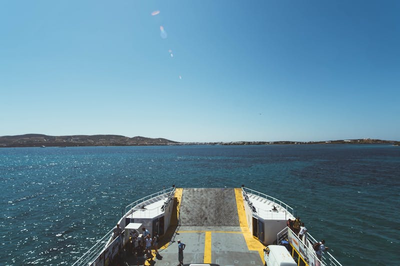 Irish Ferries vessel at sea providing premier ferry services